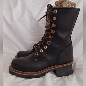 Georgia Boots "Georgia Logger" great condition